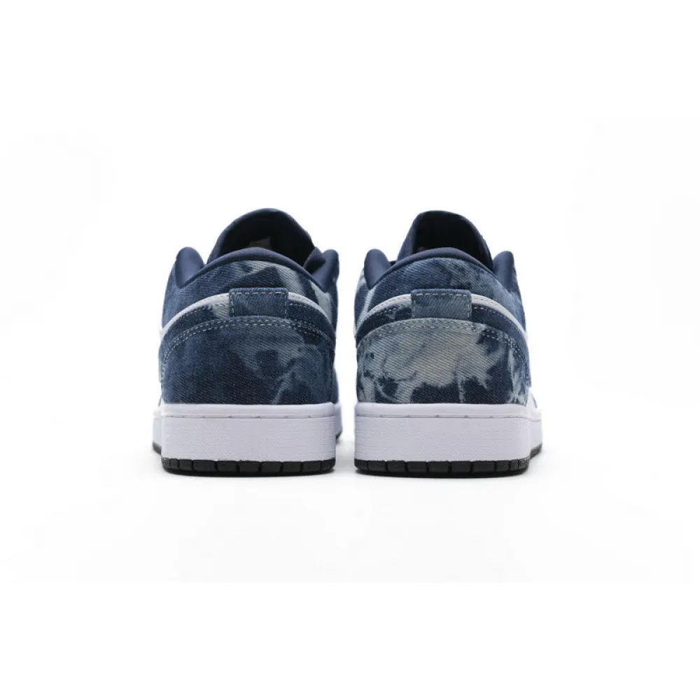 XH Air Jordan 1 Low“Washed Denim”