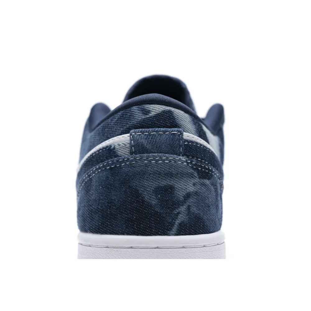 XH Air Jordan 1 Low“Washed Denim”