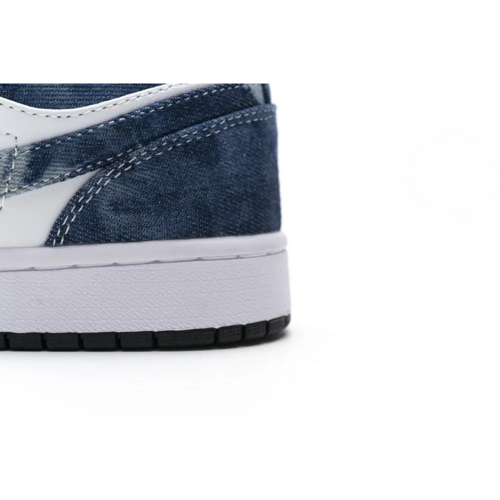 XH Air Jordan 1 Low“Washed Denim”