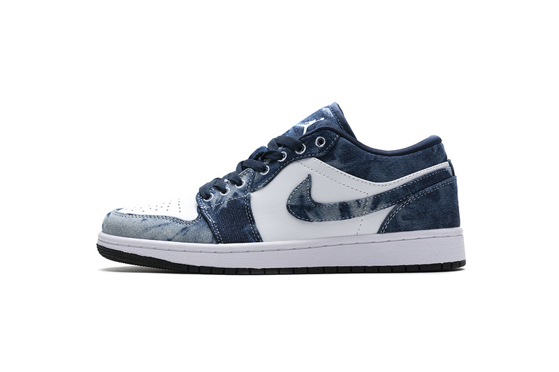 XH Air Jordan 1 Low“Washed Denim”