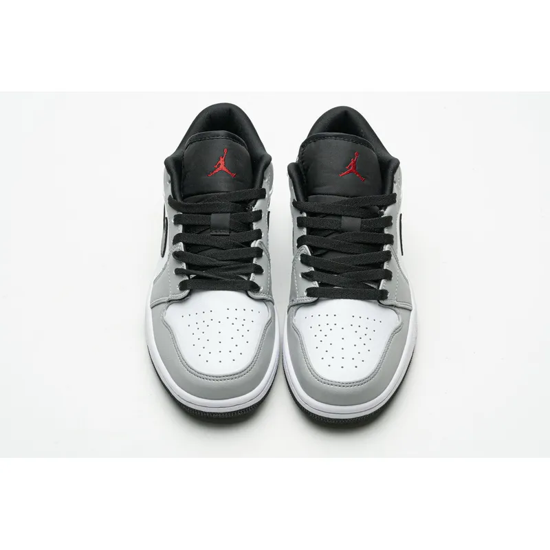 XH Air Jordan 1 Low Light Smoke Grey