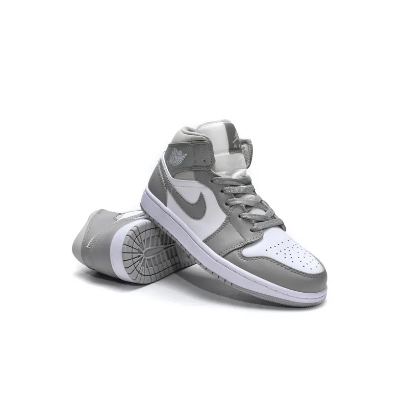 MID Air Jordan 1 Mid Grey Fog 554724-082