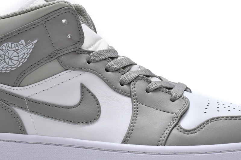 MID Air Jordan 1 Mid Grey Fog 554724-082