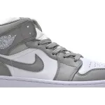 MID Air Jordan 1 Mid Grey Fog 554724-082