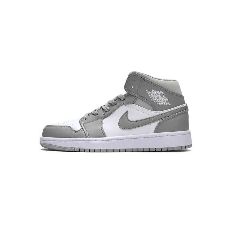 MID Air Jordan 1 Mid Grey Fog 554724-082