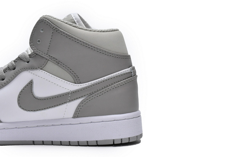 MID Air Jordan 1 Mid Grey Fog 554724-082