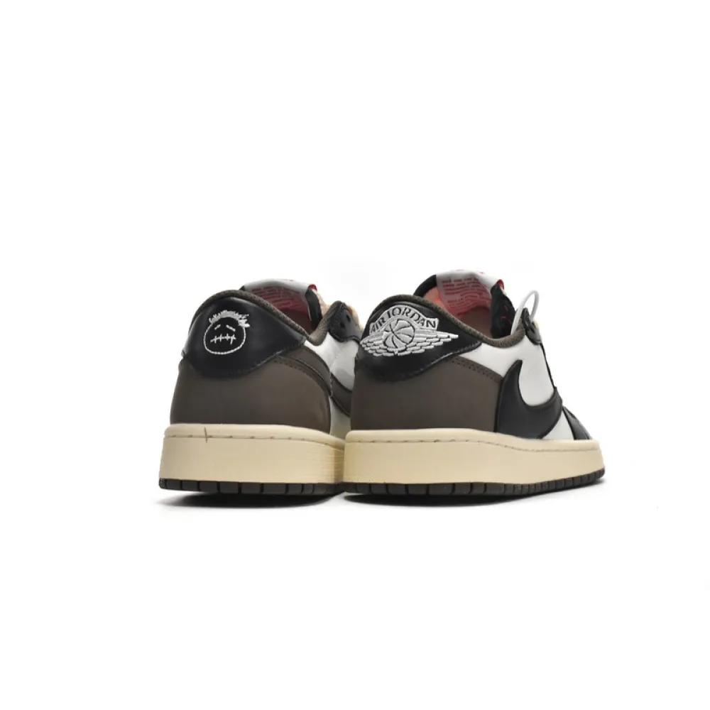 XH Travis Scott x Air Jordan 1 Low Dark Mocha