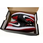 XH Air Jordan 1 Low Retro Black Red