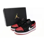 XH Air Jordan 1 Low Retro Black Red