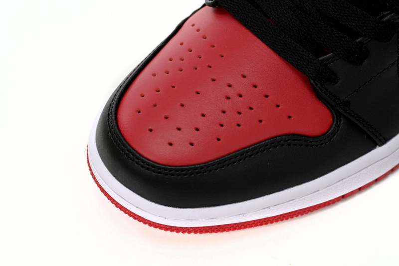 XH Air Jordan 1 Low Retro Black Red