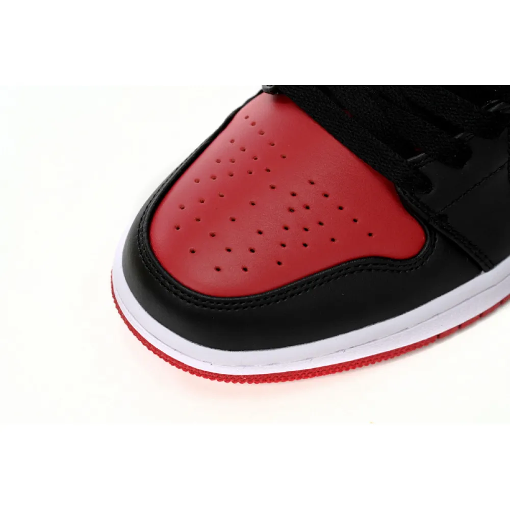 XH Air Jordan 1 Low Retro Black Red