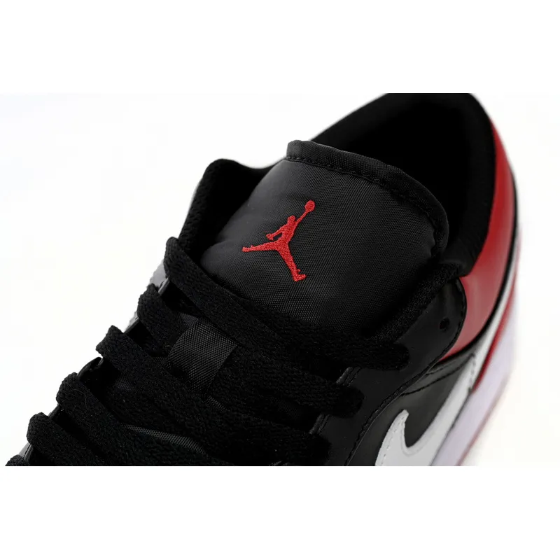 XH Air Jordan 1 Low Retro Black Red