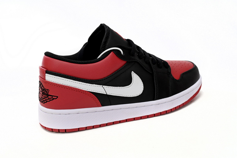 XH Air Jordan 1 Low Retro Black Red