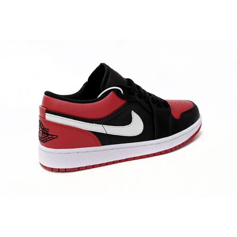 XH Air Jordan 1 Low Retro Black Red