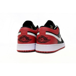 XH Air Jordan 1 Low Retro Black Red