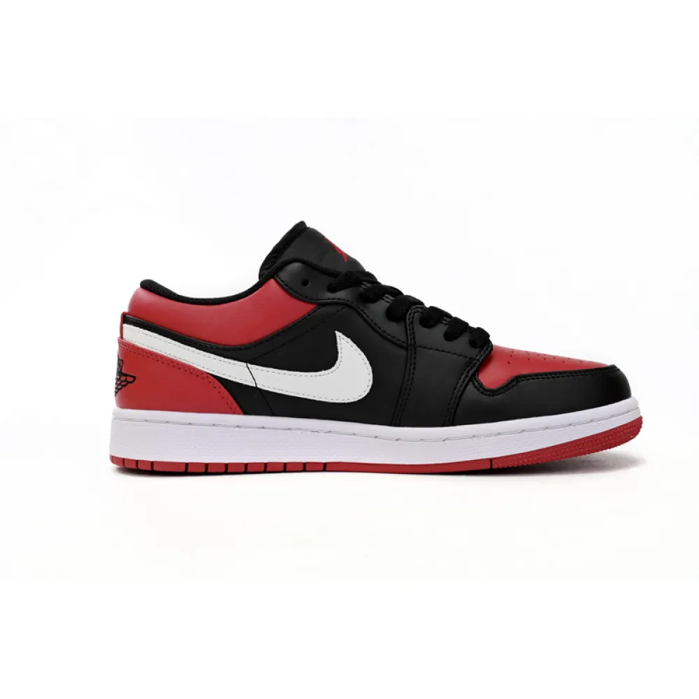 XH Air Jordan 1 Low Retro Black Red