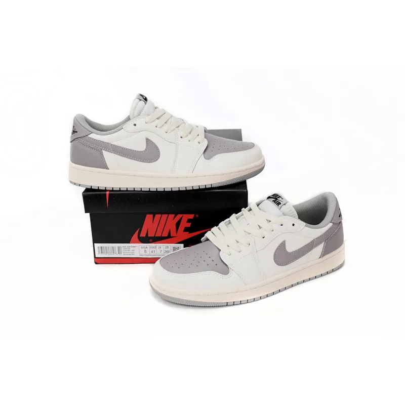 XH  Air Jordan 1 Low “Atmosphere Grey”