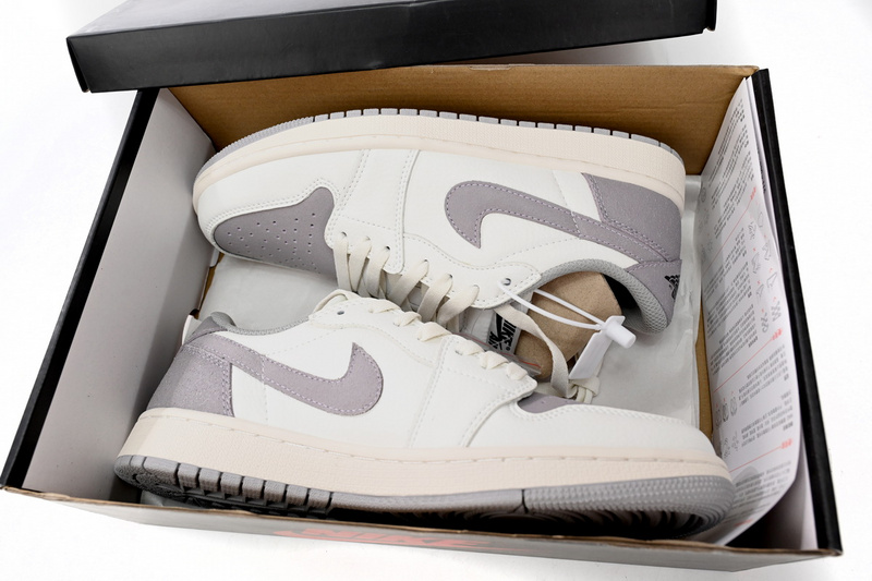 XH  Air Jordan 1 Low “Atmosphere Grey”