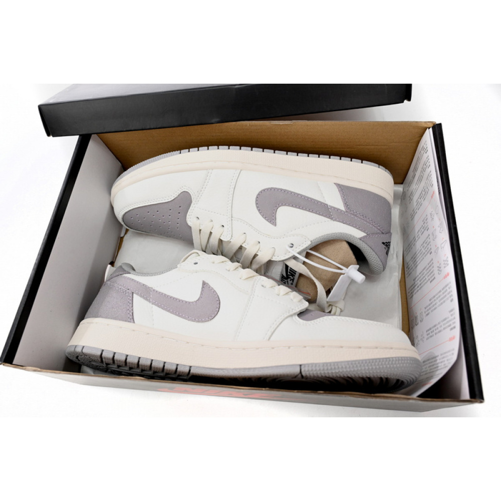 XH  Air Jordan 1 Low “Atmosphere Grey”