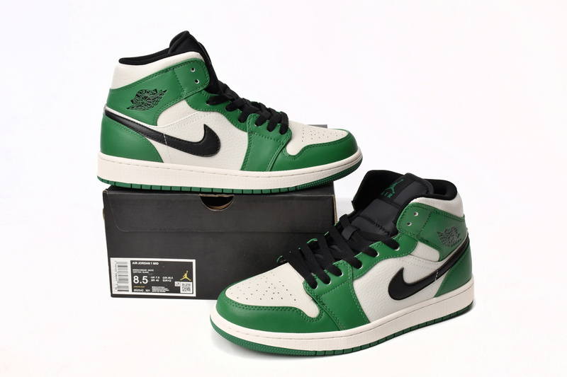 MID Air Jordan 1 Mid Pine Green
