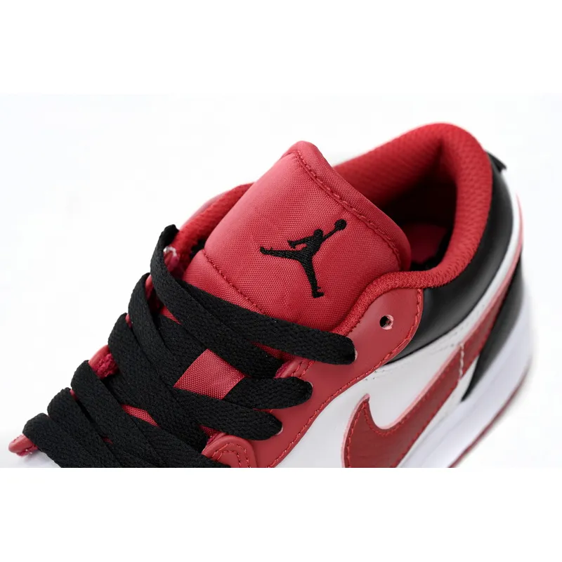 XH Air Jordan 1 Low Red, white And Black