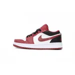 XH Air Jordan 1 Low Red, white And Black