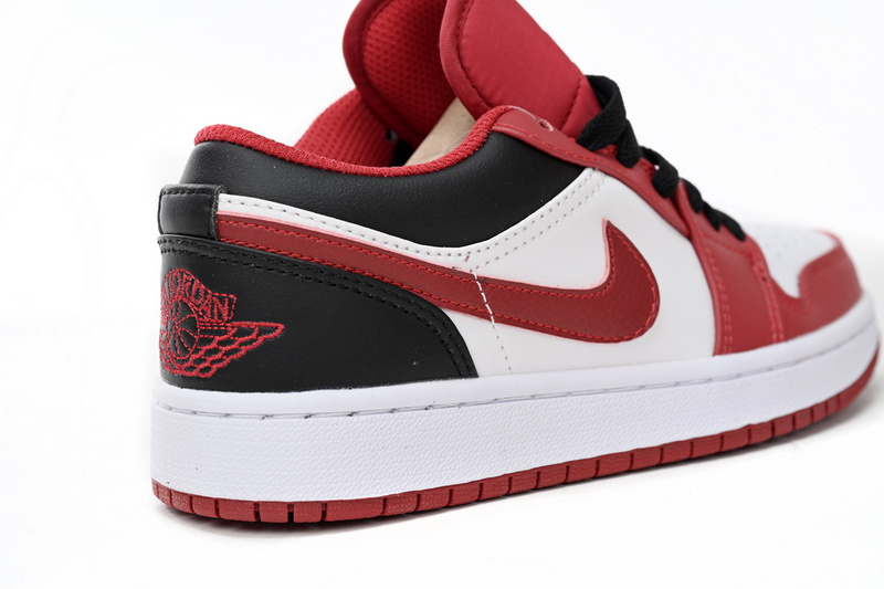XH Air Jordan 1 Low Red, white And Black