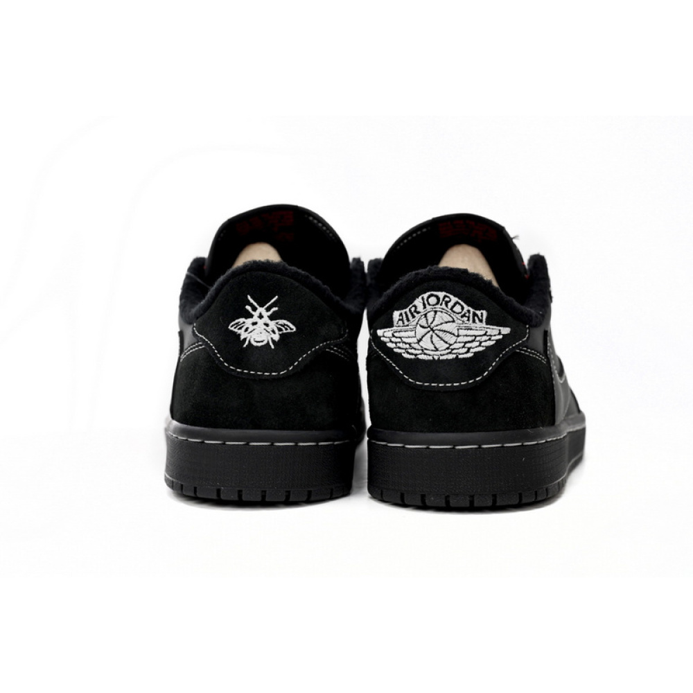 🔥 Travis Scott x Air Jordan 1 Low Black Phantom
