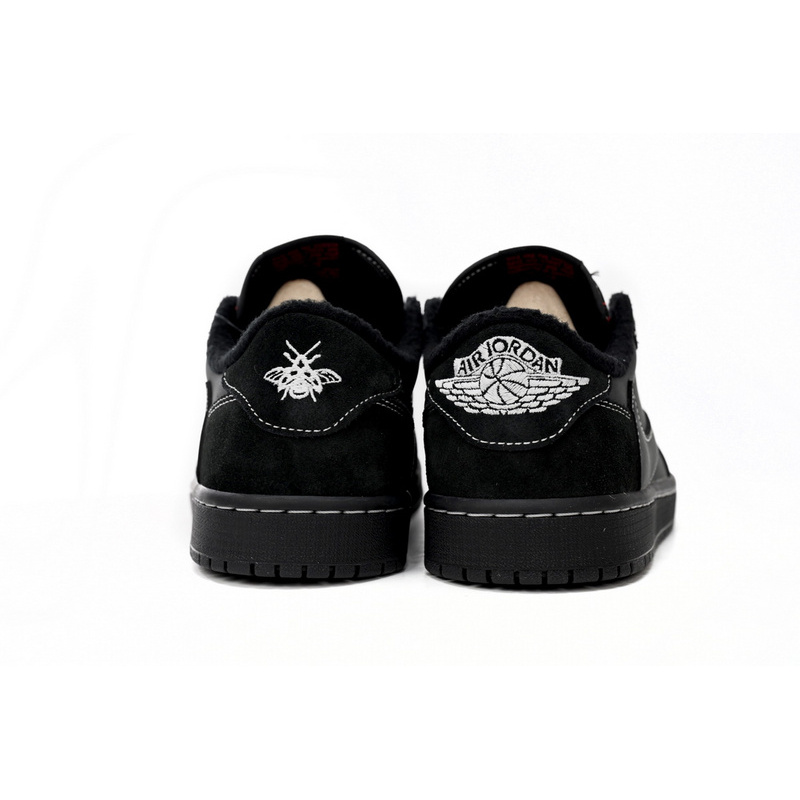 🔥 Travis Scott x Air Jordan 1 Low Black Phantom