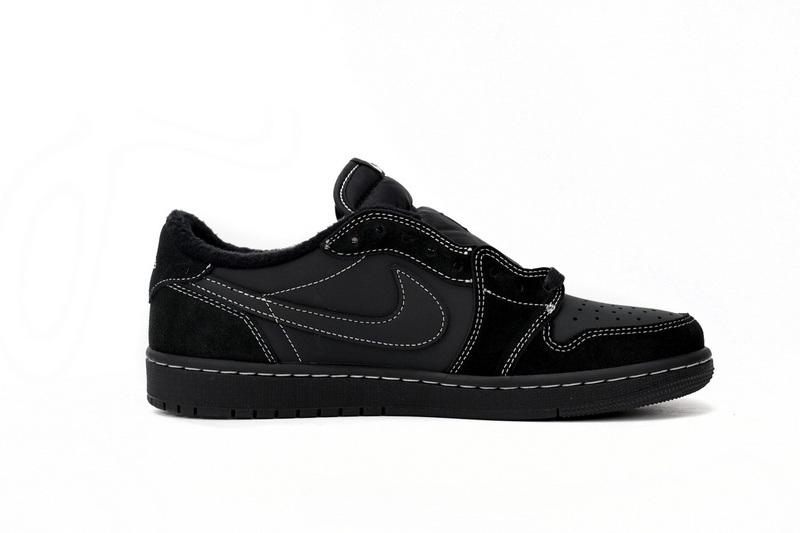 🔥 Travis Scott x Air Jordan 1 Low Black Phantom