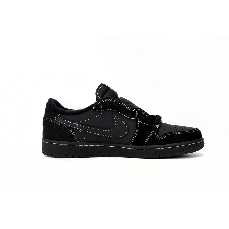 🔥 Travis Scott x Air Jordan 1 Low Black Phantom