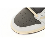 XH Travis Scott x Air Jordan 1 Low Reverse Mocha