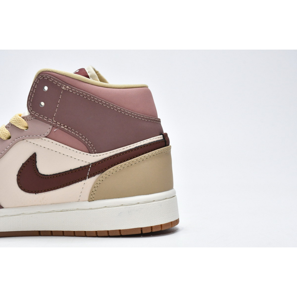 MID Air Jordan 1 Mid Brown Tan