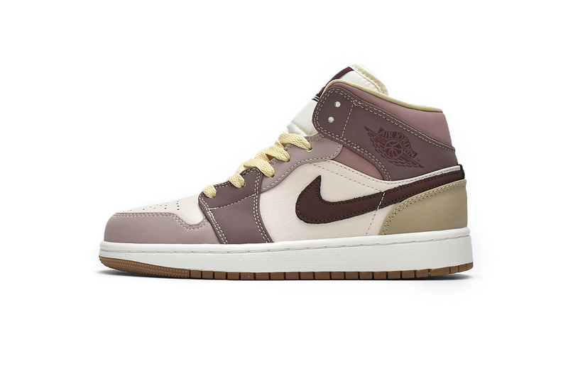 MID Air Jordan 1 Mid Brown Tan
