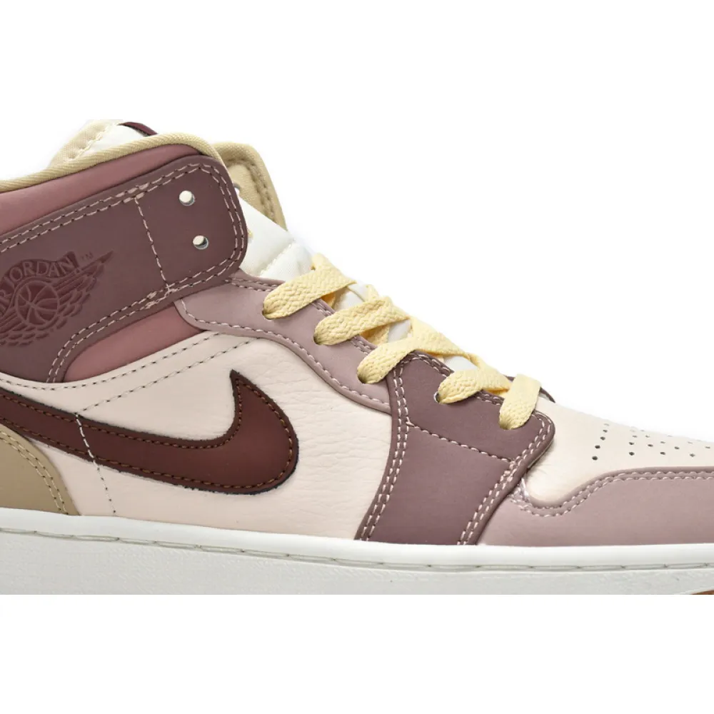 MID Air Jordan 1 Mid Brown Tan