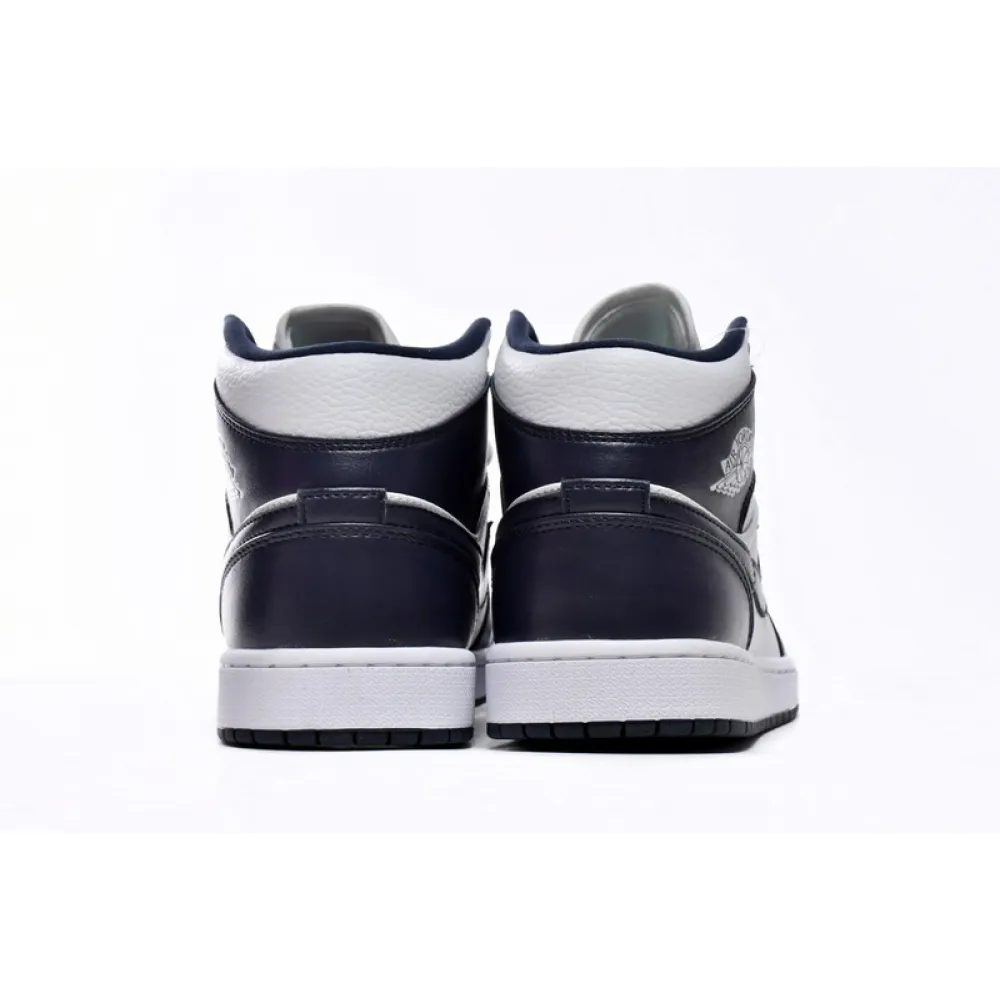 MID Air Jordan 1 Mid Obsidian