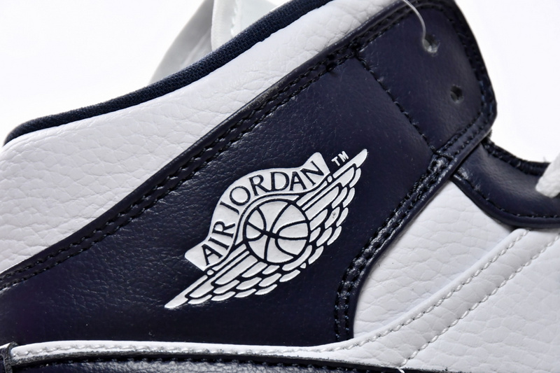 MID Air Jordan 1 Mid Obsidian