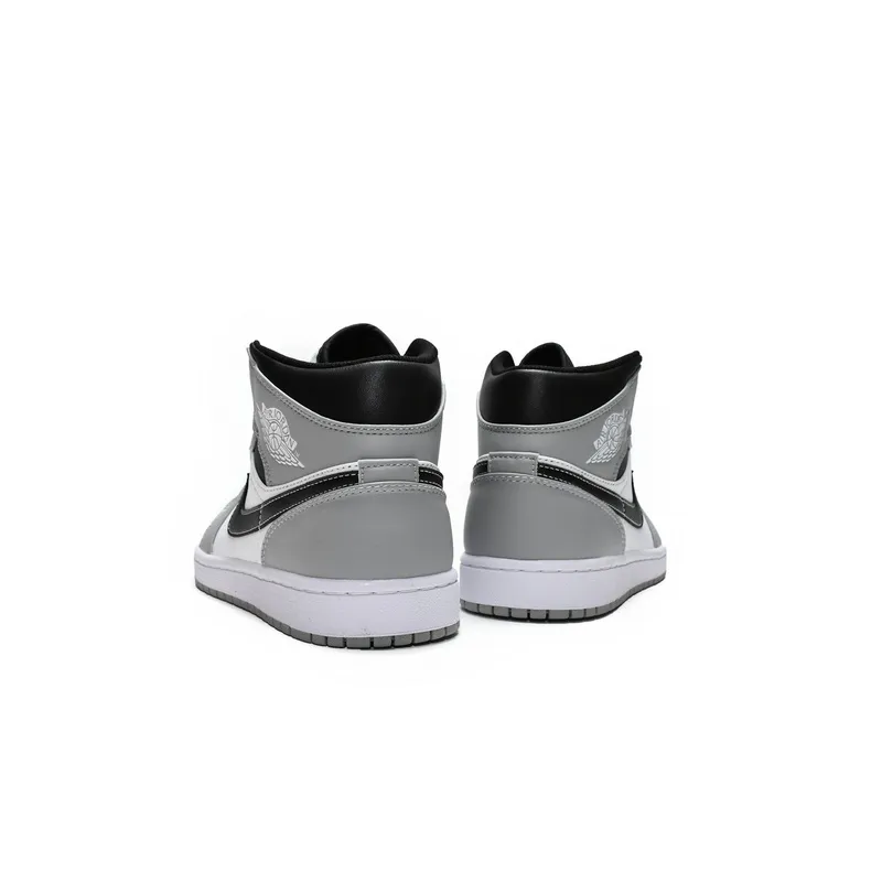 MID Air Jordan 1 Mid Light Smoke Grey 554724-078