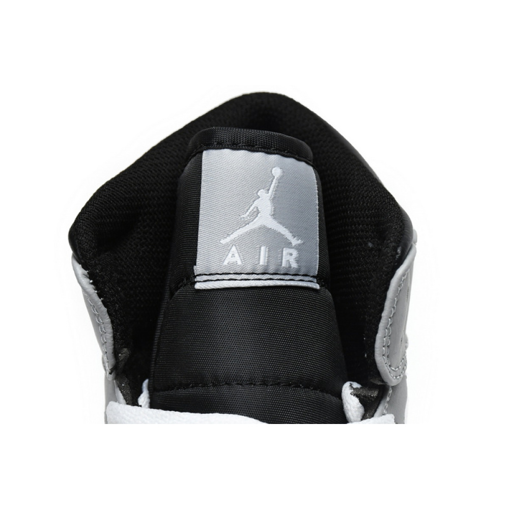 MID Air Jordan 1 Mid Light Smoke Grey 554724-078