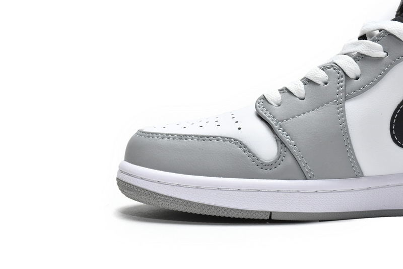 MID Air Jordan 1 Mid Light Smoke Grey 554724-078