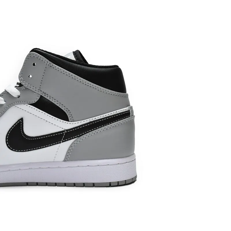 MID Air Jordan 1 Mid Light Smoke Grey 554724-078