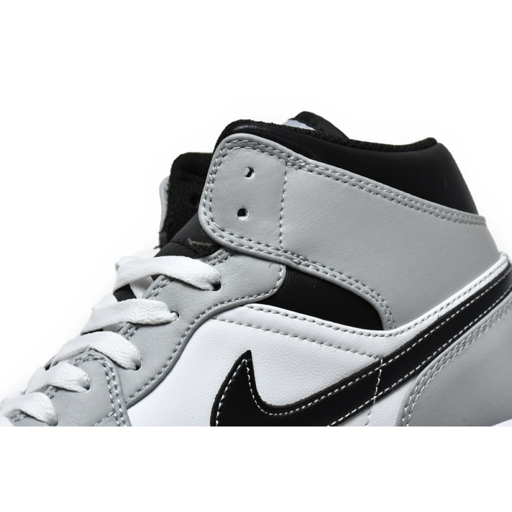 MID Air Jordan 1 Mid Light Smoke Grey 554724-078