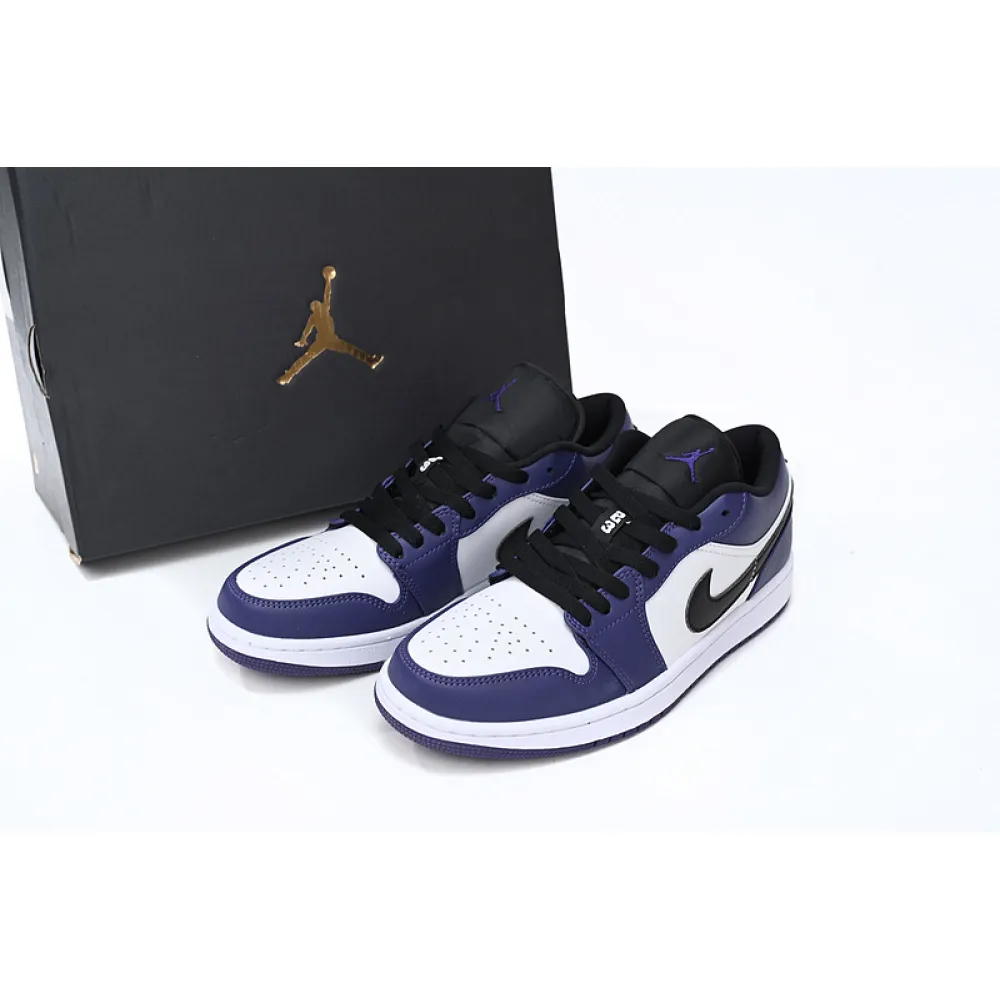 XH Air Jordan 1 Low Court Purple