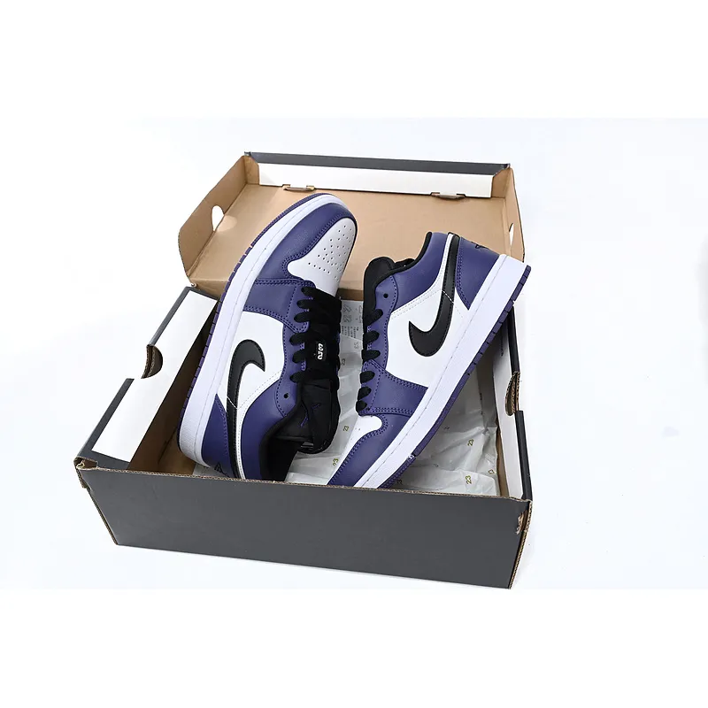 XH Air Jordan 1 Low Court Purple