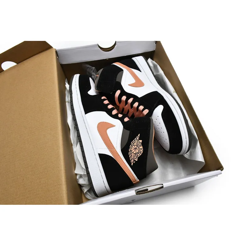 MID Air Jordan 1 Mid SE Peach Mocha