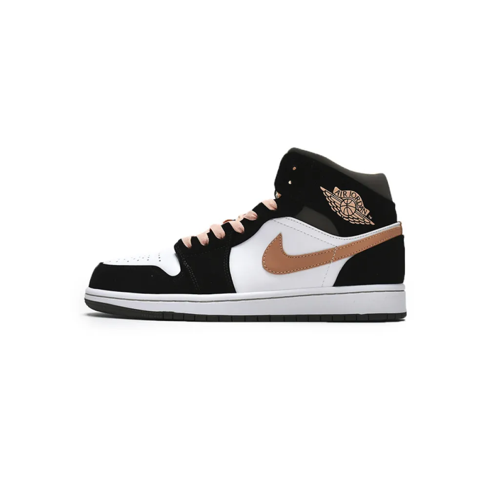 MID Air Jordan 1 Mid SE Peach Mocha