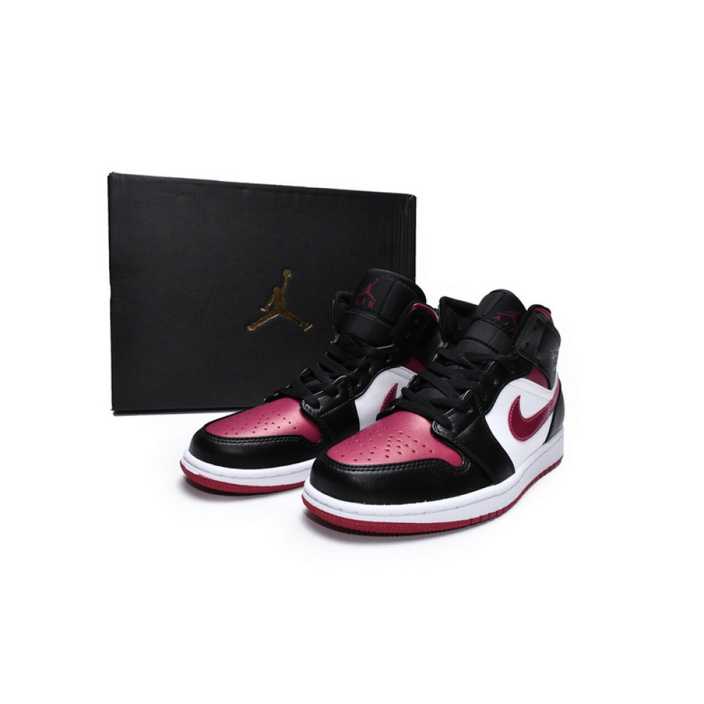 MID Air Jordan 1 Mid Bred Toe