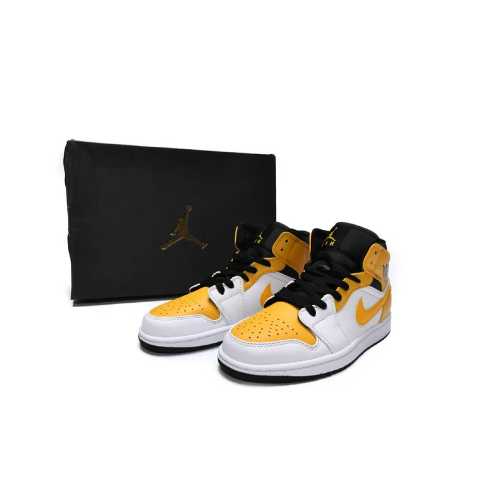 MID Air Jordan 1 Mid University Gold