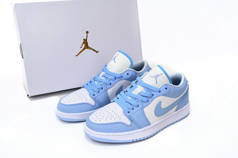 XH Travis Scott x Air Jordan 1 Low White Blue