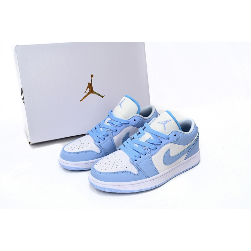 XH Travis Scott x Air Jordan 1 Low White Blue